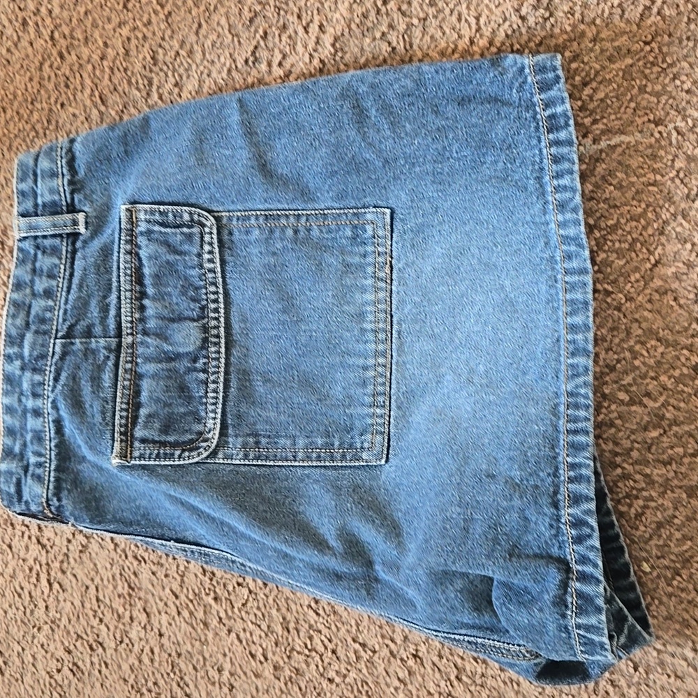 Route 66 y2k vintage denim shorts plus - Picture 2 of 3